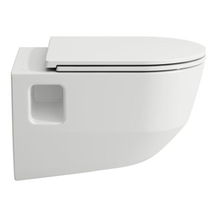LAUFEN H8669540000001 - WC suspendu PRO céramique/blanc + abattant SoftClose PRO duroplast/blanc