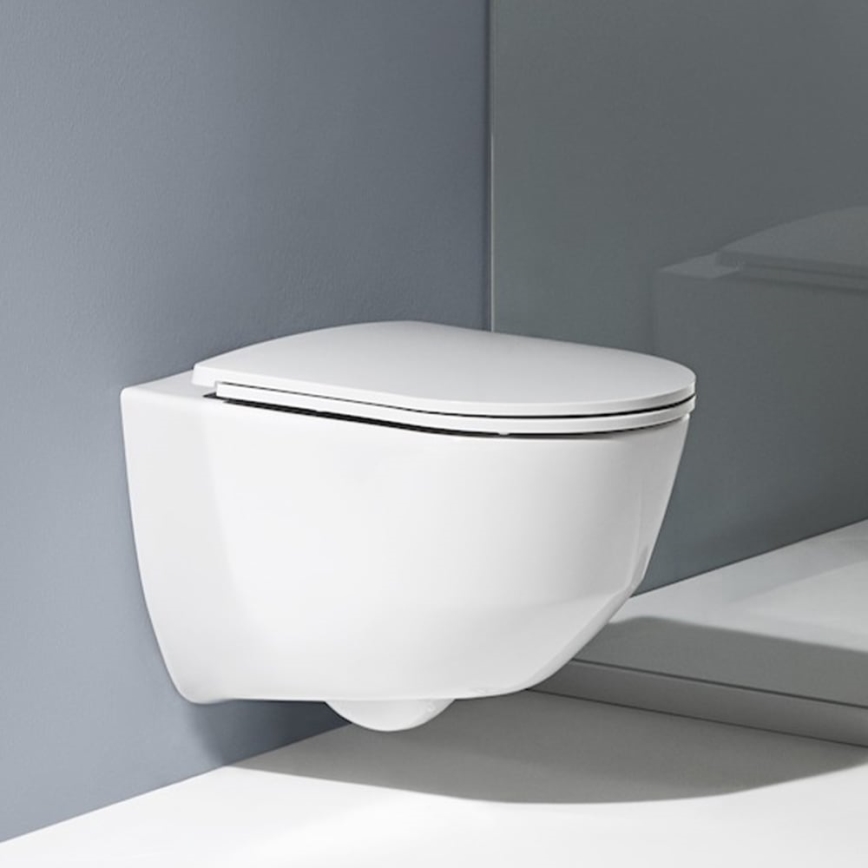 LAUFEN H8669550000001 - Vaso sospeso PRO in ceramica/bianco + sedile WC SoftClose PRO in Duroplast/bianco