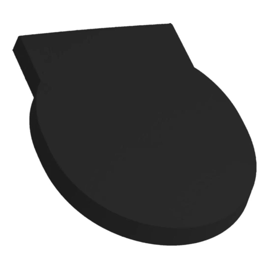 LAUFEN H8942827160001 - Coperchio per urinale con chiusura ammortizzata SoftClose VAL in Duroplast/nero opaco