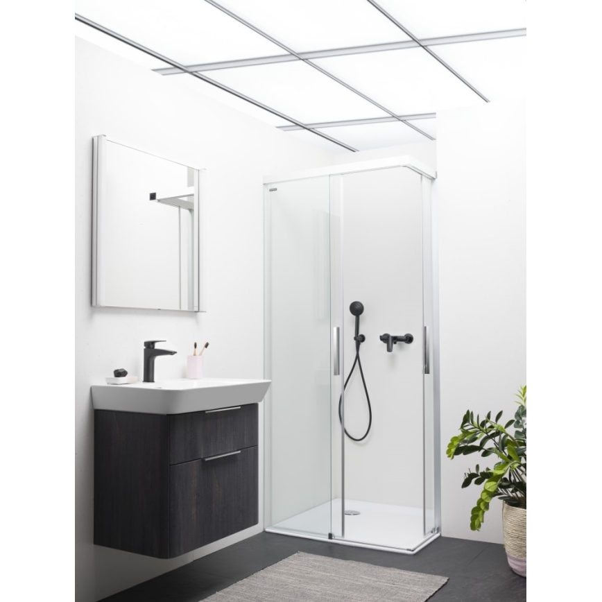 LAUFEN HF500702428000 - Rubinetto del lavandino LAURIN 16,2 cm titanio opaco nero