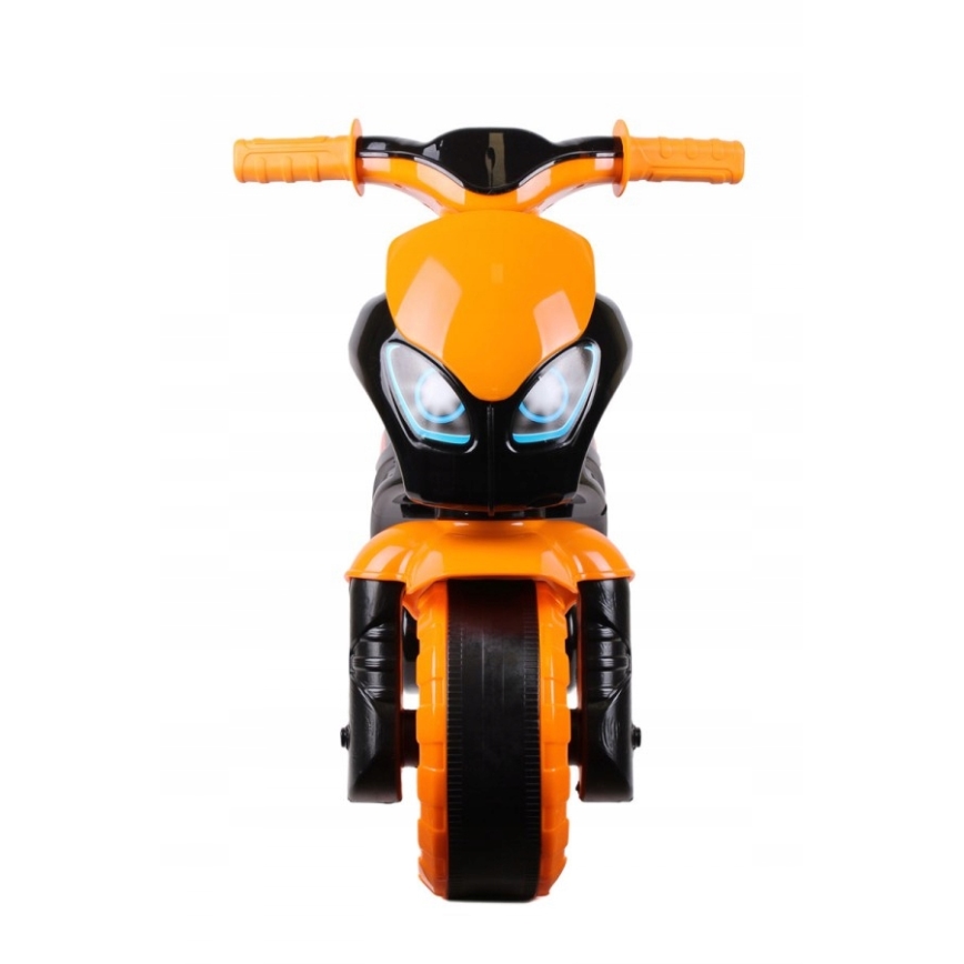 Laufrad Motorrad Orange/Schwarz