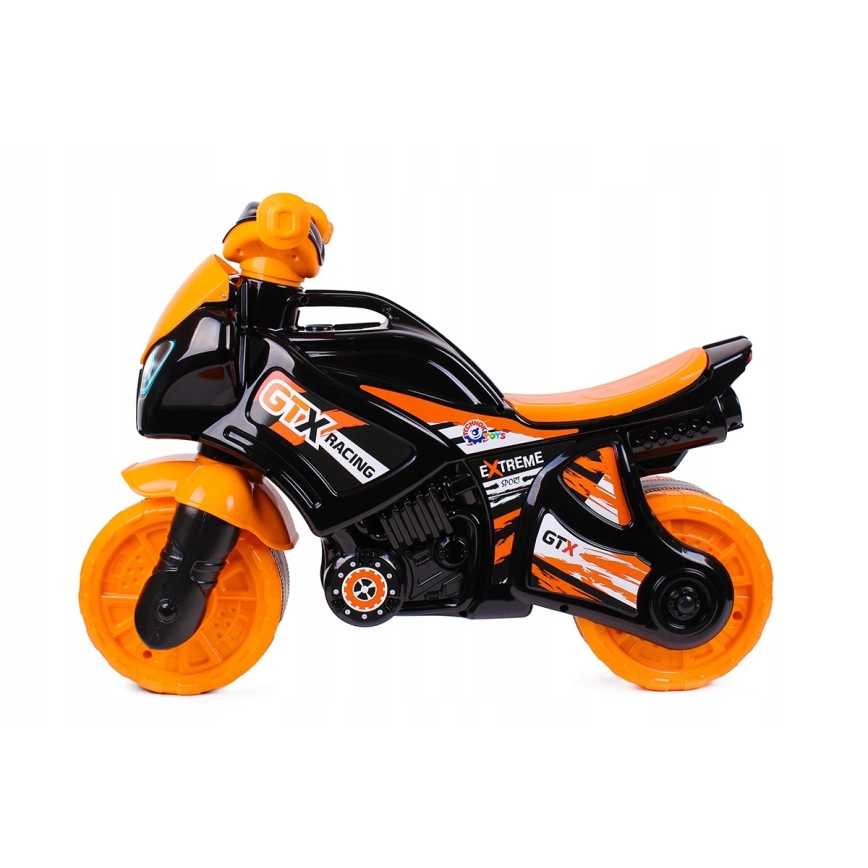 Laufrad Motorrad Orange/Schwarz
