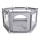 Laufstall 120 cm grau