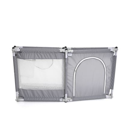 Laufstall 120 cm grau
