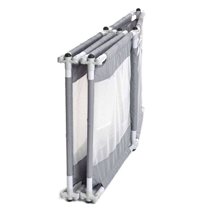 Laufstall 120 cm grau