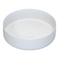 Lavabo da appoggio LJORDAL Ø 40 cm acciaio/bianco