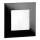LDST AN-01-CB-BC9 - LED Treppenleuchte ANGEL 9xLED/1,2W/230V glänzend schwarz 3500K