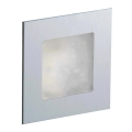 LDST AN-01-SS-BZ9 - LED Treppenbeleuchtung ANGEL 9xLED/1,2W/230V Chrom matt 6500K