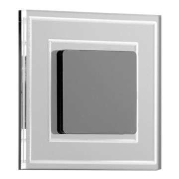 LDST KE-01-CB-BZ8 - LED Treppenleuchte KELLY 8xLED/1,2W/230V glänzend schwarz 6500K