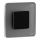LDST SW-01-SC-BZ8 - LED Treppenleuchte SWIFT 8xLED/1,2W/230V schwarz matt 6500K