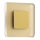 LDST SW-01-SZ-BC8 - LED Treppenleuchte SWIFT 8xLED/1,2W/230V Gold 3500K
