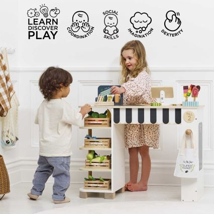 Le Toy Van - Bancarella con cassa e accessori