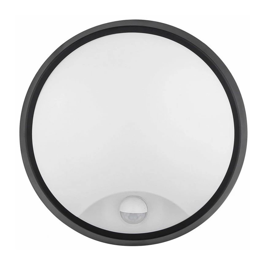 LED Applique da esterno con sensore LED/12W/230V 3000/4000/6500K IP65 nero