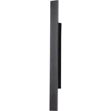 LED Applique murale d'extérieur WOW LED/11W/230V 3000/4000/6000K 60 cm IP54 noire