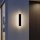 LED Applique murale extérieure MIRANA LED/8W/230V 4000K IP44 30 cm noire