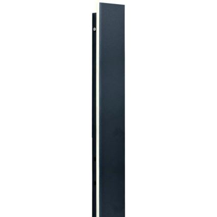 LED Applique murale extérieure MIRANA LED/8W/230V 4000K IP44 30 cm noire