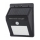 LED Applique murale solaire avec capteur LED/0,55W/3,7V 1200 mAh IP65