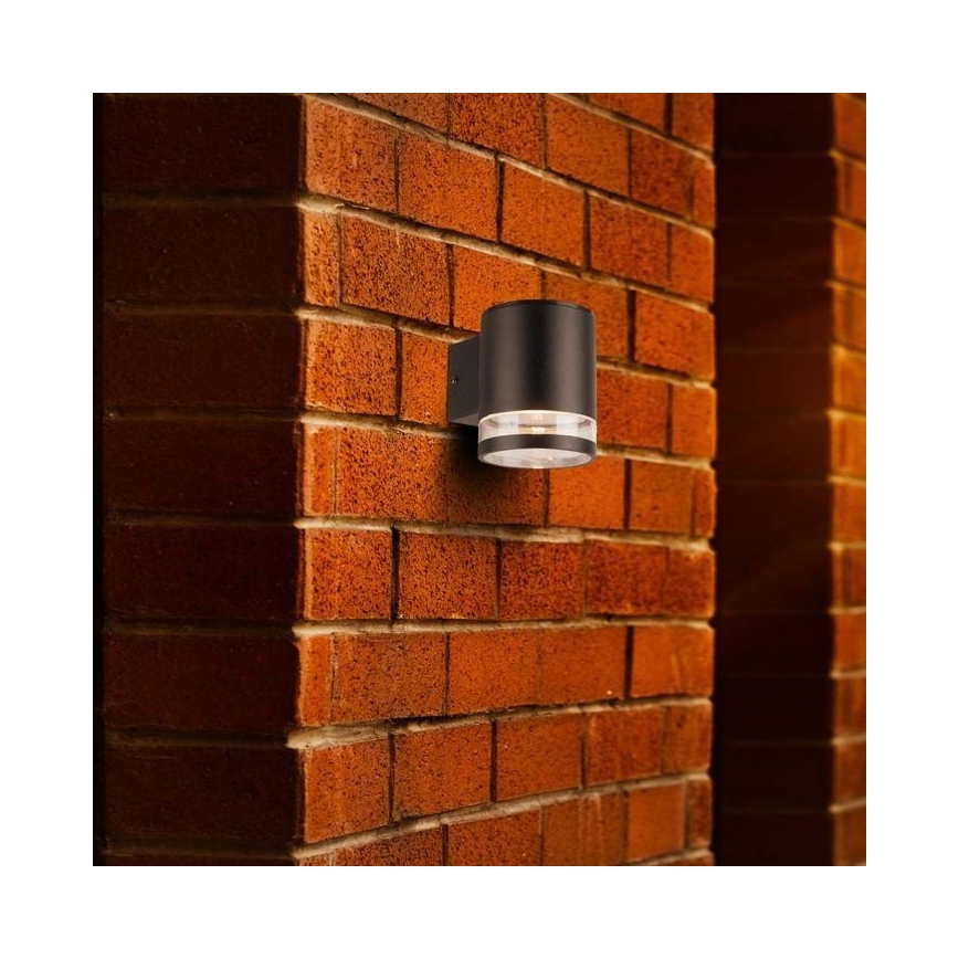 LED Applique solare da esterno LED/1W/3,7V 3000K IP54 nero
