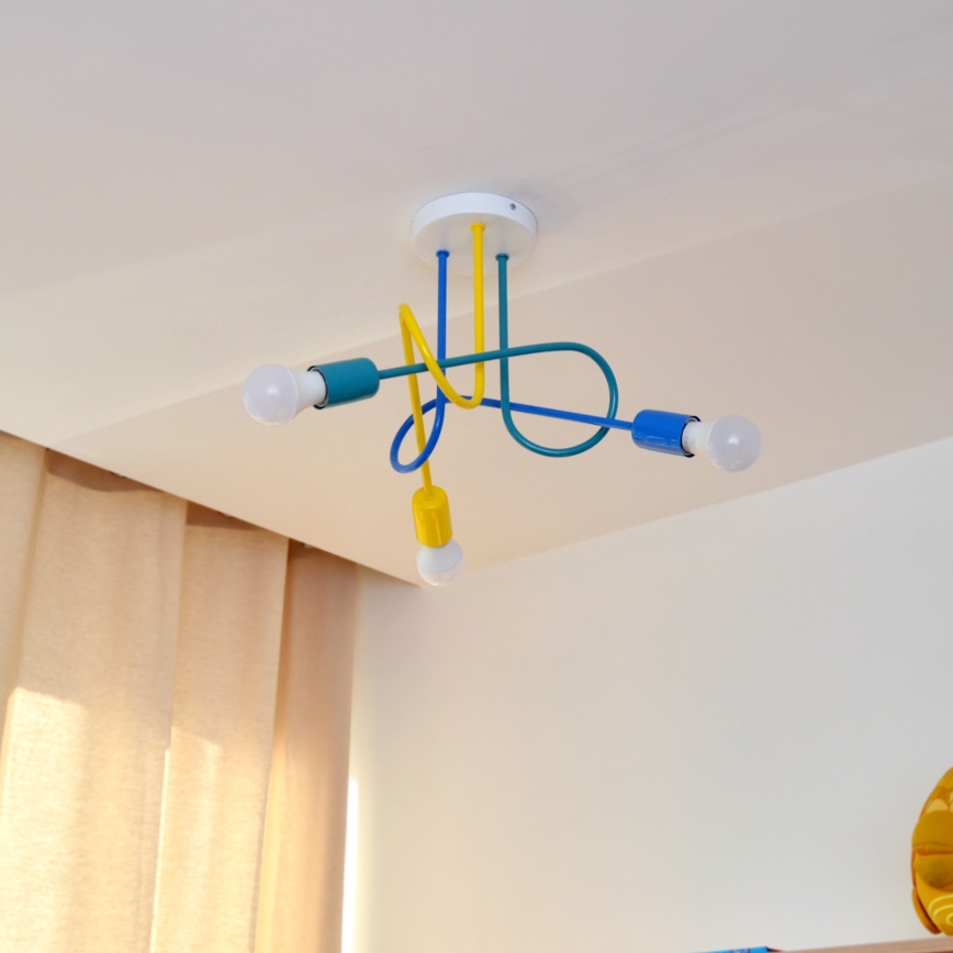 LED-Aufbauleuchte für Kinder OXFORD 3xE27/15W/230V