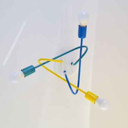 LED-Aufbauleuchte für Kinder OXFORD 3xE27/15W/230V