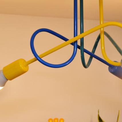 LED-Aufbauleuchte für Kinder OXFORD 3xE27/15W/230V