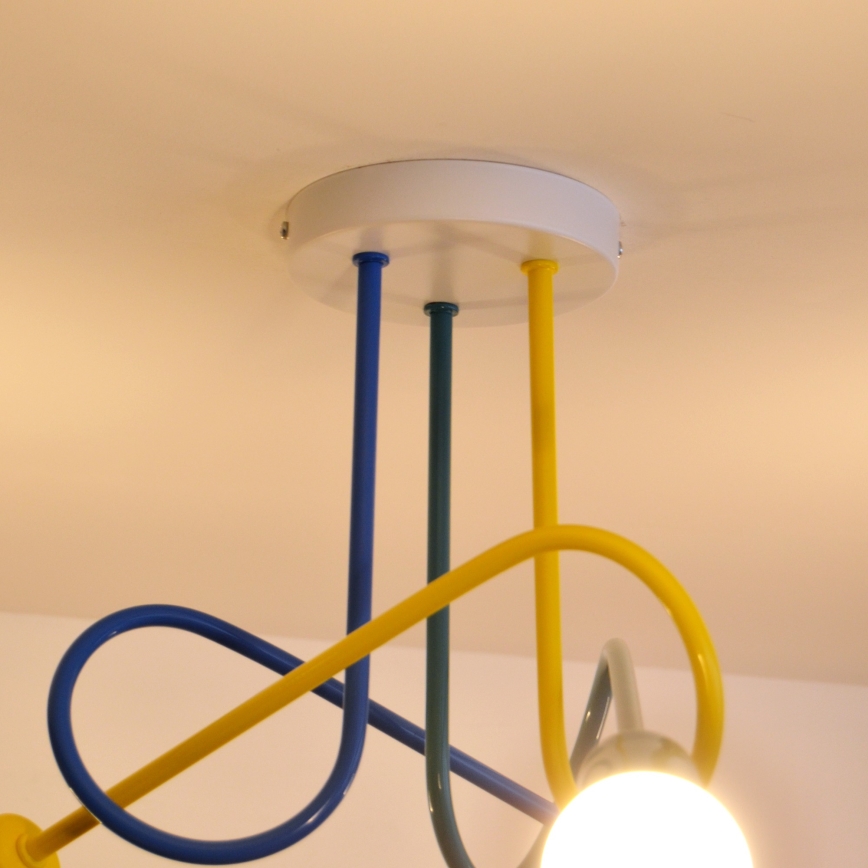 LED-Aufbauleuchte für Kinder OXFORD 3xE27/15W/230V