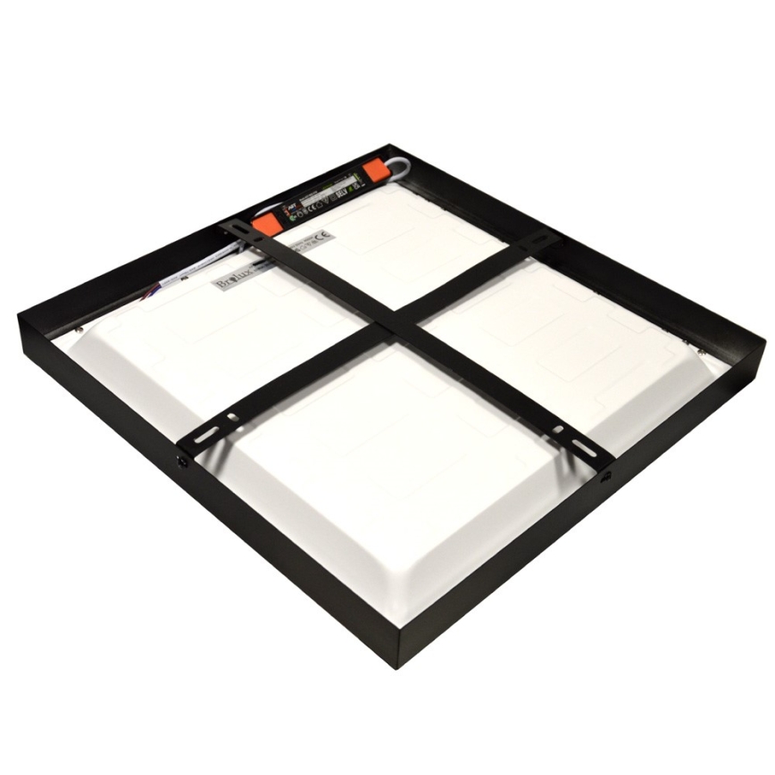 LED-Aufputzpanel CHRIS LED/20W/230V 4000K 40x40 cm schwarz