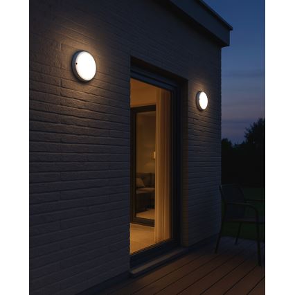 LED Außen-Deckenleuchte LED/8W/230V 4200K pr. 14 cm IP64 weiß