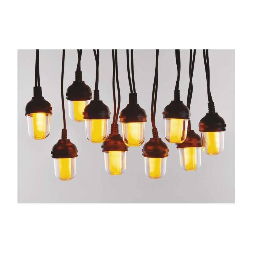 LED-Außen-Dekorationslichterkette 100xLED/9,5m IP44