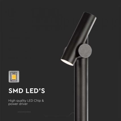 LED Außen-Flexlampe LED/4W/230V 4000K IP44 100 cm schwarz
