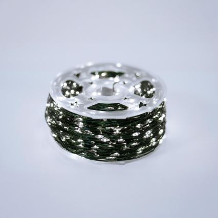 LED-Außen-Lichterkette 1500xLED/230V, 8 Funktionen, 153 m, IP44, kaltweiß, mit Fernbedienung