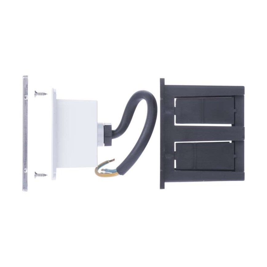 LED Orientierungs-Einbauleuchte Quadrat LED/1,5W/230V 4000K
