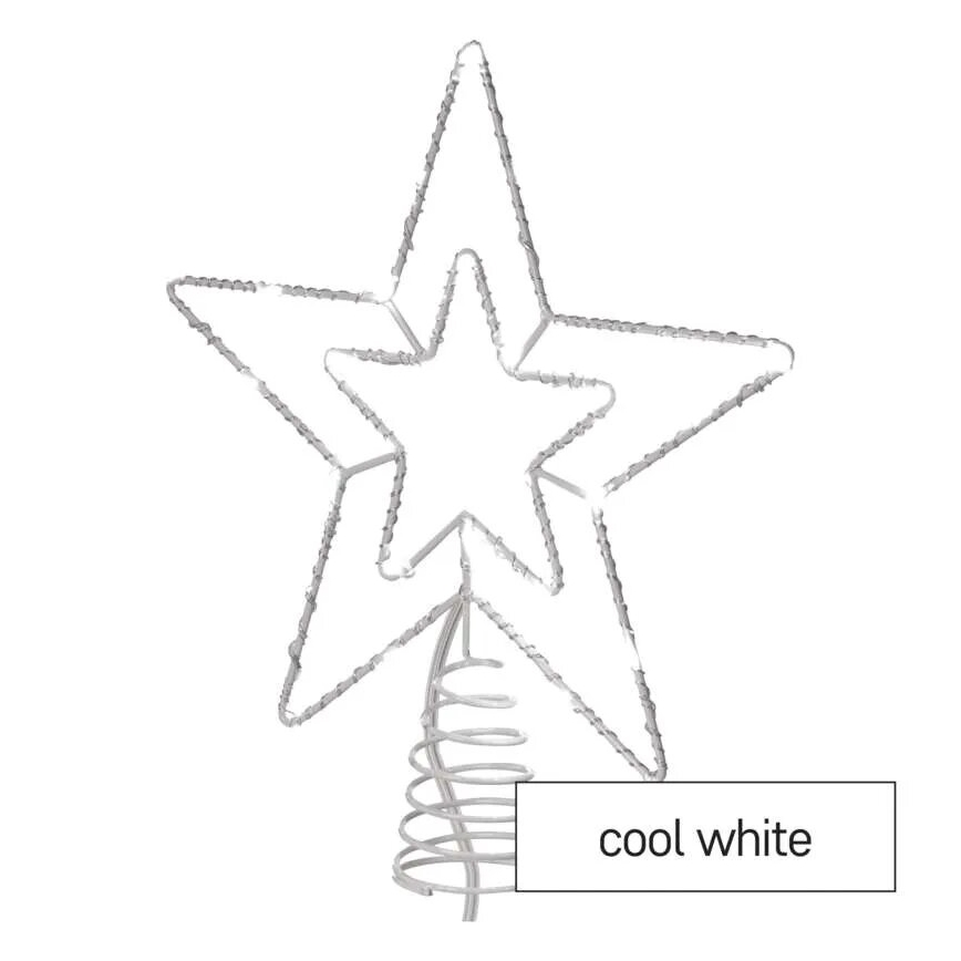 LED Außen-Weihnachtsdekoration 30xLED/4W/30V IP44 kaltweiß