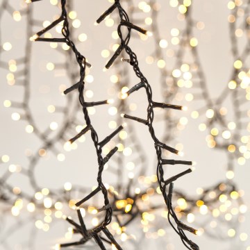 LED Außen-Weihnachtslichterkette SNAKE 1300xLED/12W/230V 29,1 m IP44 warmweiß