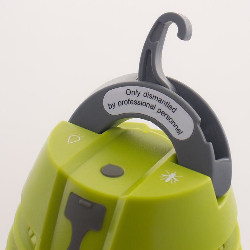 LED Außenlampe mit Insektenfalle LED/5W/USB IP44