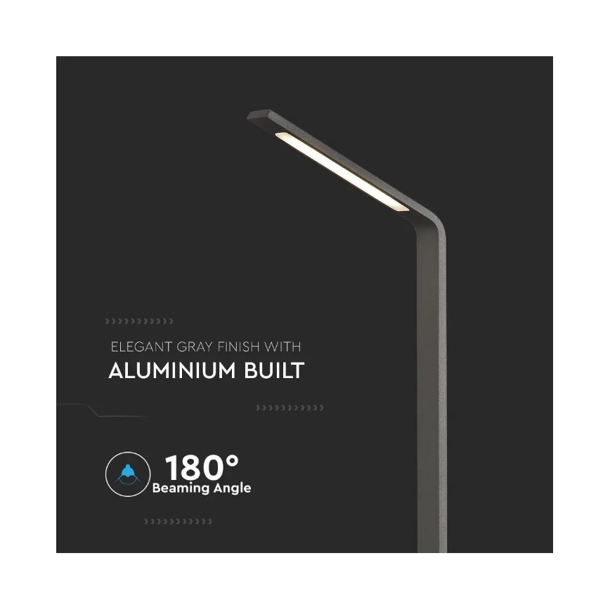 LED-Außenleuchte LED/6W/230V IP65 anthrazit