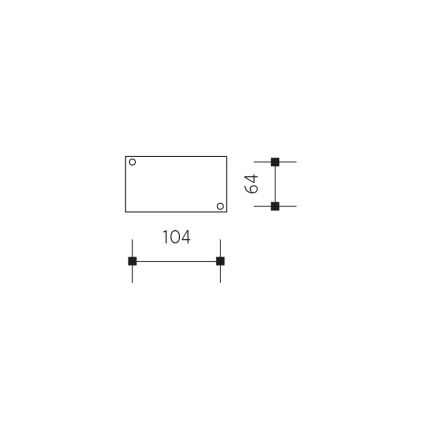 LED-Outdoor-Wandleuchte mit Sensor NATURA LED/12W/230V 4000K IP54 braun/anthrazit