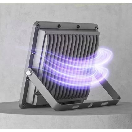 LED-Außenstrahler LED/100W/230V 4500K IP65 grau