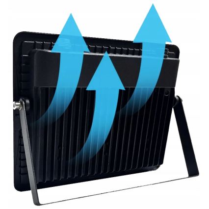 LED-Außenstrahler LED/150W/230V 4500K IP65 schwarz