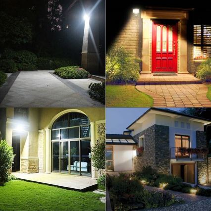 LED-Außenstrahler LED/200W/230V 4500K IP65 schwarz