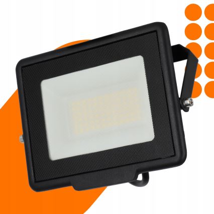 LED-Außenstrahler LED/50W/230V 4500K IP65 schwarz
