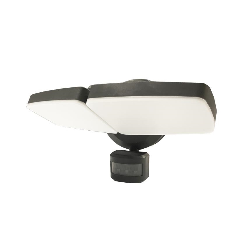 LED-Außenstrahler mit Sensor LED/24W/230V 3000/4000/6000K IP54 anthrazit