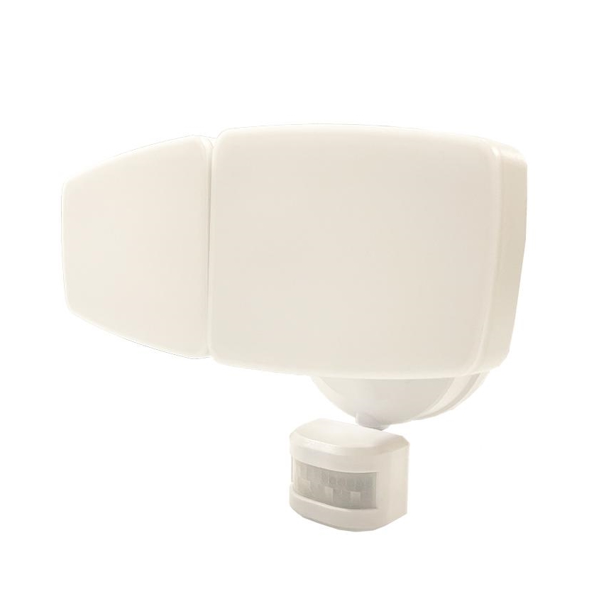 LED-Außenstrahler mit Sensor LED/24W/230V 3000/4000/6000K IP54 weiß