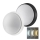 LED-Außenwandleuchte 2-in-1 LED/20W/230V 3000/4000/6500K IP65 Ø 22 cm