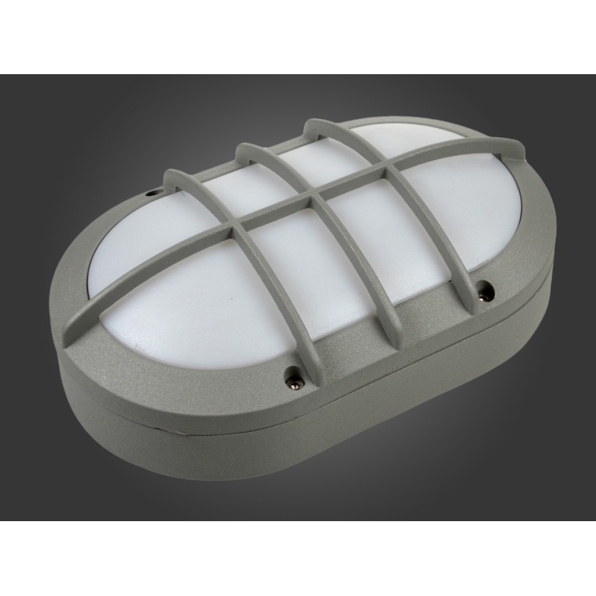 LED-Außenwandleuchte FRAY LED/8W/230V IP54, grau