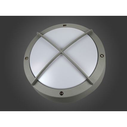 LED-Außenwandleuchte FRODA LED/12W/230V IP54 grau