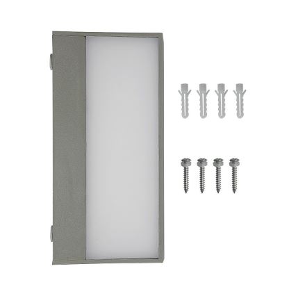 LED Außenwandleuchte LED/9W/230V 6400K IP65