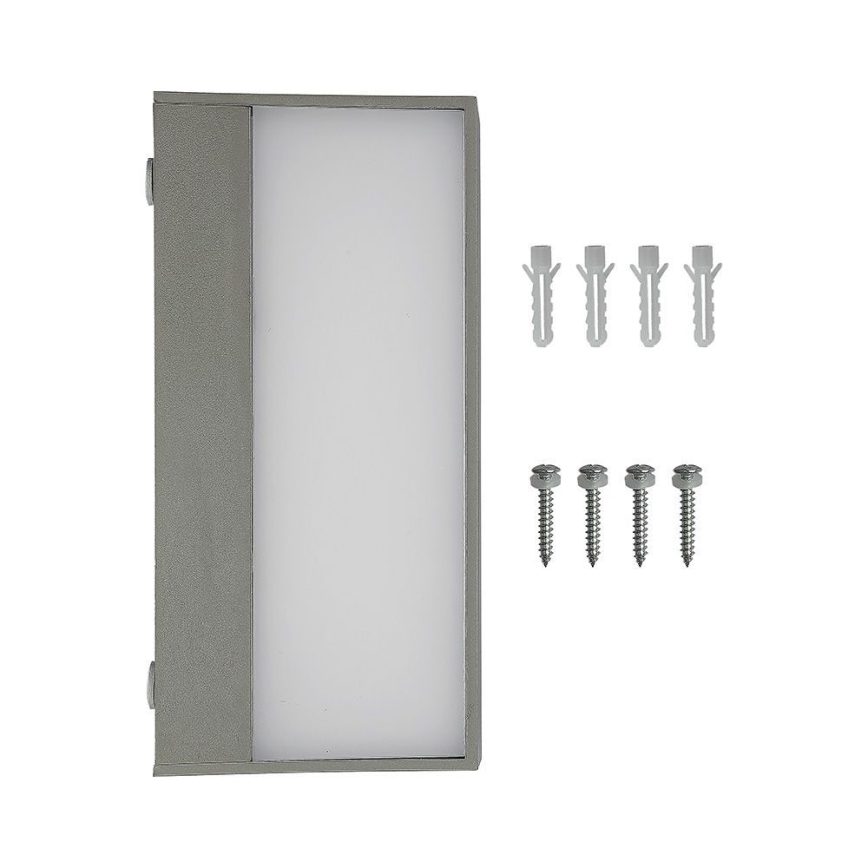 LED Außenwandleuchte LED/9W/230V 6400K IP65