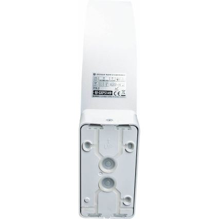 Dimmbare LED-Außenwandleuchte mit Bewegungs- und Dämmerungssensor LED/12/15/20W/230V IP65 weiß