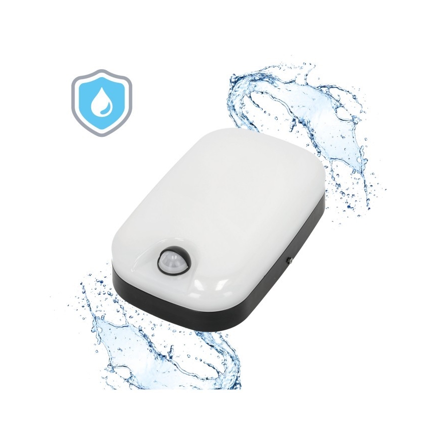 LED Außenwandleuchte mit Bewegungs- und Dämmerungssensor BAVANO LED/15W/230V 3000/4000/5700K IP54